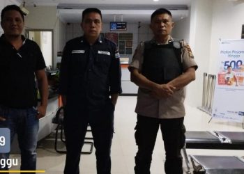 Personel Polsek Tuminting melaksanakan kegiatan Pos Patra atau Polisi Patroli kemitraan di wilayah hukum Polsek Tuminting, Senin (15/5/2023)