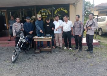 Polres Simalungun melalui Polsek Balata gerak cepat (Gercep) berhasil memberantas kejahatan jalanan demgan meringkus seorang pelaku perampokan mengaku anggota polisi Kasat Reskrim Polres Siantar