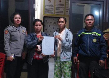 Personel Polsek Mapanget bantu warga binaan dalam menyelesaikan permasalahan yang terjadi di masyarakat, Rabu (17/05/2023)