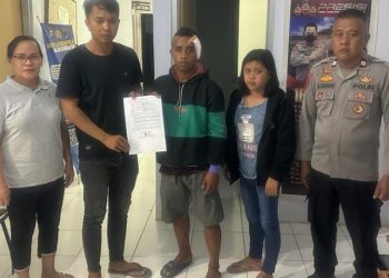 Personel Polsek Tombulu Polresta Manado Sukses dengan Program Problem Solving terkait kasus penganiayaan warga binaanya, Jumat (19/5/2023)