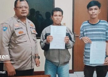 Polsek Bunaken Polresta Manado melaksanakan kegiatan Problem Solving perkara pengancaman di Wilayah Kelurahan Pandu Kecamatan Bunaken