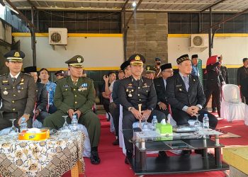 Kapolres Bangka Barat AKBP Catur Prasetiyo SIK menghadiri Upacara Hari Kebangkitan Nasional yang digelar di lapangan Atletik Pemda kabupaten Bangka Barat, Senin (22/05/2023)