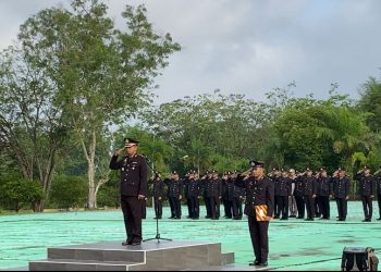 Polres Bangka Barat melaksanakan kegiatan upacara peringatan Hari Kebangkitan Nasional ke 115 dengan tema “Semangat Untuk Bangkit” yang dilaksanakan di Lapangan Apel Mapolres Bangka Barat.