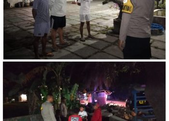 Polsek Lobalain melalui Pasukan DOBRAK-nya gelar Operasi Bina Kusuma diwilayahnya