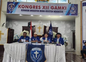 Bung Ringkot Sihotang salah Satu Putra Terbaik Dairi Ikut Serta Ambil Peran Pimpin Sidang Sidang Kongres XII GAMKI Yang Diadakan di Ambon Maluku