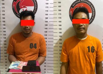 Team berhasil mengamankan 4 (empat) orang laki-laki dewasa inisial EAM Alias Erwin, ASH Alias Agus, NSN Alias ULIK dan MD Alias Amri serta membawa seluruh barang bukti dari masing- masing pelaku sesuai peran.
