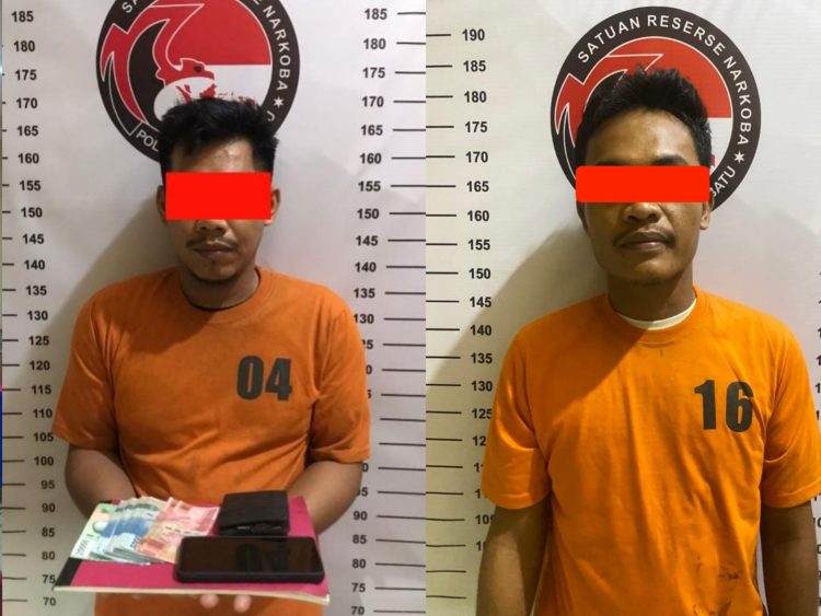 Team berhasil mengamankan 4 (empat) orang laki-laki dewasa inisial EAM Alias Erwin, ASH Alias Agus, NSN Alias ULIK dan MD Alias Amri serta membawa seluruh barang bukti dari masing- masing pelaku sesuai peran.