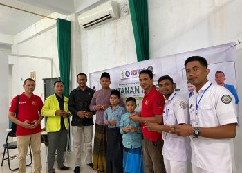 Badan Eksekutif Mahasiswa (BEM) Fakultas Kesehatan Teknologi dan Sains (FKTS) Universitas Bumi Persada Melaksanakan sunat massal khusus nya anak fakir miskin yang ada di Wilayah Aceh Utara