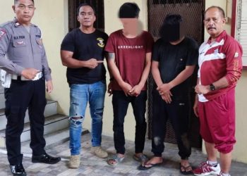 Tim Delta Resmob On The Road (ROTR) Polresta Manado gerak cepat membekuk pelaku penganiayaan dengan senjata tajam yang terjadi di sekitaran cafe R n B