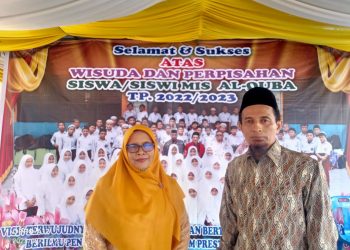 Madrasah Ibtidaiyah Swasta (MIS) Al-Quba mewisuda 104 siswa-siswi dan gelar acara pelepasan di Gedung Sekolah MIS Al-Quba di Jalan Denai No. 233 B, Kecamatan Medan Denai, Kota Medan, Sabtu pagi (27/05/2023)