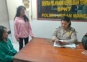 Personel Polsek Wanea Polresta Manado Kota berhasil menemukan dan mengamankan seorang anak yang diinformasikan hilang.