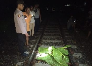Dua orang pelajar warga Desa Sidomulyo Kec. Aek Kuo Kab. Labuhanbatu Utara tewas ditabrak Kereta Api jurusan Rantauprapat- Medan dengan kondisi mengenaskan