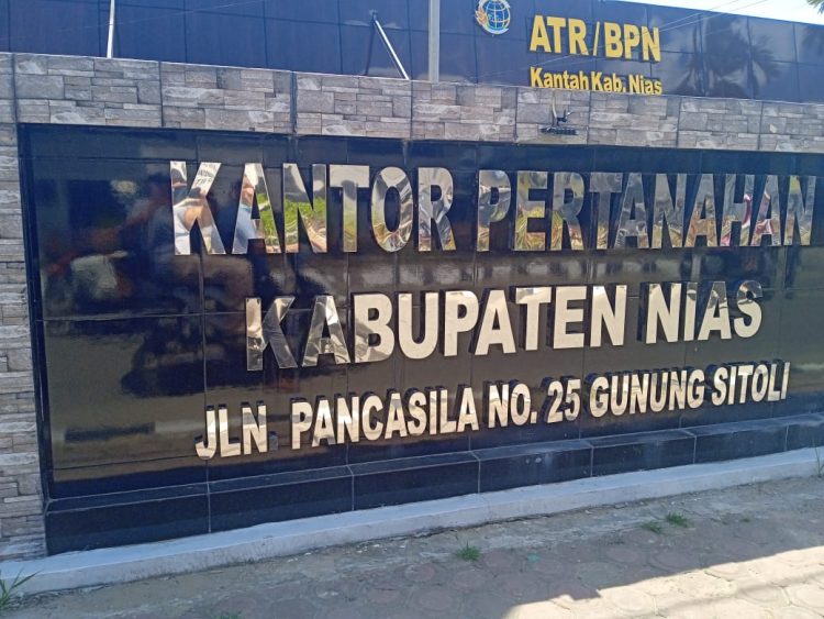 Kantor Badan Pertanahan Nasional (BPN) Kabupaten Nias