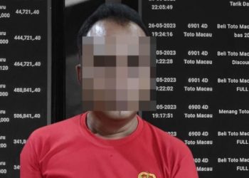 Pelaku NT (41) warga Kel.Malalayang I Lingkungan III Kec.Malalayang, dimana Pelaku mengumpul orang dengan maksud agar tiap orang memesan Judi Togel kepada Pelaku