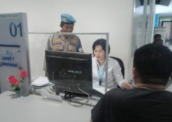 Personel Provos Polresta Manado melaksanakan pengecekan dan pengawasan Personel yang melaksanakan Tugas, Selasa (30/05/2023)