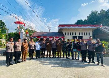 Tim Dit Binmas Polda Aceh mengunjungi Satkamling yang menjadi perwakilan di sejumlah polsek jajaran Polres Lhokseumawe untuk diperlombakan di tingkat Polda Aceh