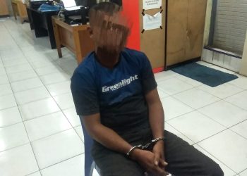 Tim Sat Reskrim Polrestabes Medan menangkap pelaku tindak pidana pencabulan terhadap anak di bawah umur di Kecamatan Medan Tuntungan