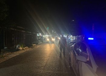 Satlantas Polres Bangka Barat melaksanakan Patroli Malam Hari di wilayah hukum Polres Bangka Barat
