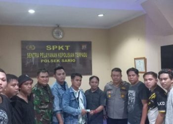 Polsek Sario mediasi kasus pengrusakan kendaraan angkutan umum oleh rombongan pembawa jenazah yang viral di media sosial