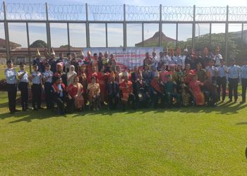 Lapas kelas IIa Pematangsiantar Kanwil Kemenkumham Sumut tepatnya di Jalan Asahan Km 7, Nomor 8 Pematang Siantar, Provinsi Sumatera Utara, laksanakan giat upacara Hari Lahir (HARLA) Pancasila Tahun 2023, Kamis (01/06/2023) sekira pukul 08.00 Wib.