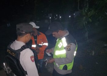 Polsek Tanah Abang melaksanakan kegiatan KYRD dalam pencegahan gangguan kamtibmas diwilayah hukum Polsek Tanah abang, Rabu (07/06/2023) malam