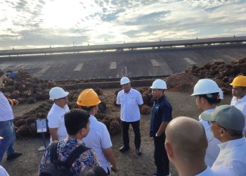 Direktur Produksi dan Pengembangan PTP-N III Holding Grup Mahmudi, di dampingi Darmansyah Siregar, ST.M.Si, selaku SEVP Operasional 1 beserta team melakukan kunjungan kerja di wilayah kerja DLAB-2 salah satunya PKS Sei Baruhur Kamis 08/06/2023.