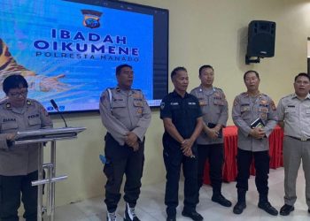 Bagian Sumber Daya Manusia (Bag SDM) Polresta Manado menyelenggarakan kegiatan Pembinaan Rohani dan Mental (Binrohtal) bagi Personel Polresta Manado, Kamis (08/06/2023)