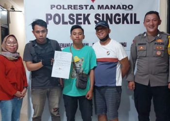 Bhabinkamtibmas Polsek Singkil Polresta Manado melaksanakan Problem Solving pengaduan masyarakat tentang dugaan terjadi peristiwa Penganiayaan yang terjadi di wilayah hukum Polsek Singkil, Kamis (8/6/2023).