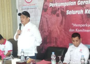 Perkumpulan Gerakan Kebangsaan (PGK) DPD Kabupaten Ogan Komering Ilir (OKI) guna membangun Sinergisitas adakan silaturahmi dengan pengurus DPC Kecamatan se- Kabupaten OKI.