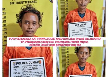 SN alias S (29), DPO kasus tindak pidana perdagangan orang akhir ditangkap Unit Tipidter Satreskrim Polres Dumai
