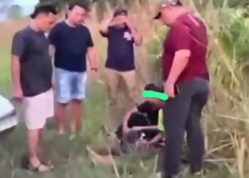 Tim Macan Putih Sat Reskrim Polres Bangka Barat berhasil mengamankan pelaku pengeroyokan yang terjadi di Pantai Kundi Desa Bukit Terak