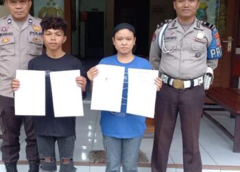 Bhabinkamtibmas Polsek Polsek Bunaken melakukan problem solving penyelesaian masalah, Kamis (15/6/2023).