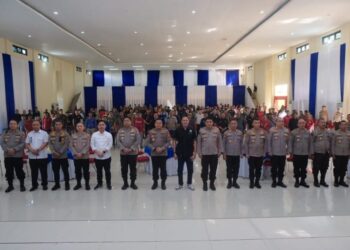 Polda Sulsel menggelar Lomba Domino Untuk Jurnalis se Sulawesi Selatan dalam rangka menyambut Hari Bhayangkara Ke-77 Tahun 2023