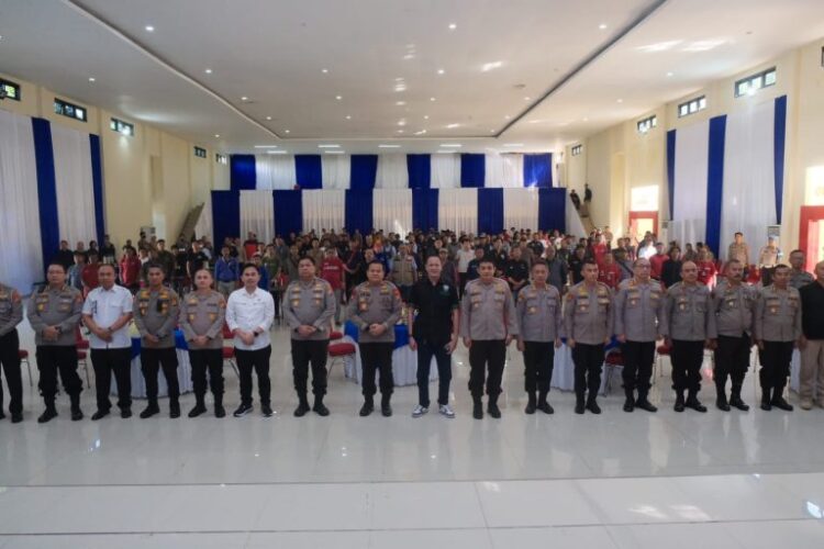 Polda Sulsel menggelar Lomba Domino Untuk Jurnalis se Sulawesi Selatan dalam rangka menyambut Hari Bhayangkara Ke-77 Tahun 2023