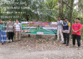 Sat Reskrim Polres Nagan Raya, mewarning pelaku Pertambangan Emas Tanpa Izin (PETI) serta pelaku Ilegal Logging (Pembalakan Liar)