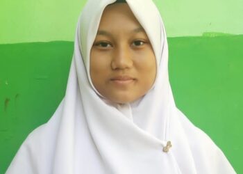 Siswi MTsN 1 Nagan Raya bernama Cut Nyak Dhien
