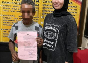 Tim Reskrim Polresta Manado mengamankan seorang laki-laki berinisial SM (51), warga Desa Sea, Rabu (21/6/2023).