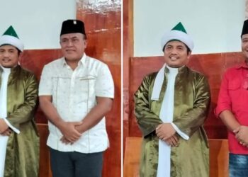 Mangapul Purba SE dan Jekson Hutahaean beserta team Kompak berkunjung dan memberikan satu (1) ekor lembu untuk disumbangkan sebagai Qurban kepada pondok pesantren Persulukan Babussalam yang di pimpin oleh Tuan Guru Batak (TGB) Syekh Dr. H Ahmad Sabban Rajagukguk, MA