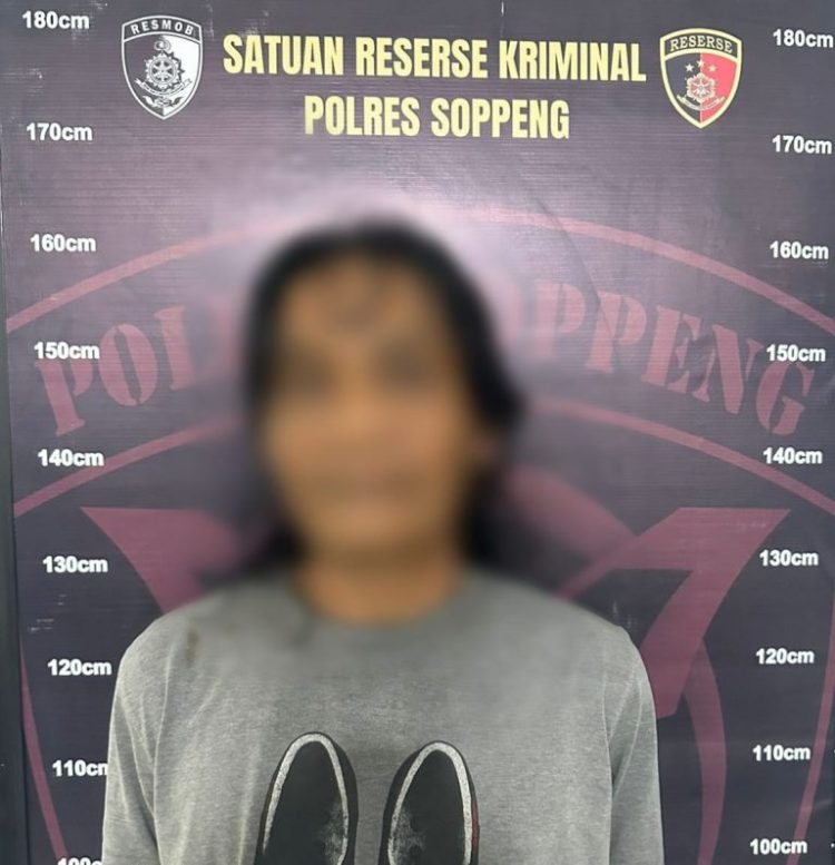 SF ( 52 ) pelaku pencurian Sapi di Turung Lappae Desa Tottong Kecamatan Donri – Donri Kabupaten Soppeng