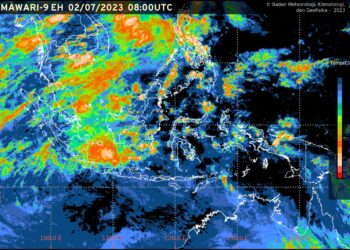Analisa kondisi dinamika atmosfer di wilayah Kota Sabang, serta data-data klimatologi Stasiun Meteorologi Maimun Saleh Sabang