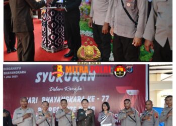 Polsek Lobalain melalui Pasukan DOBRAK-nya menggelar Bhakti Sosial dengan memberikan bantuan air bersih kepada warganya di Kecamatan Lobalain Kabupaten Rote Ndao, NTT.