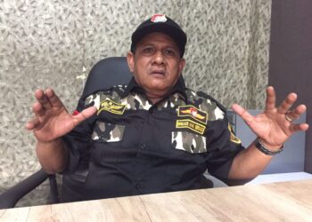 Ketua Brigade Anak Serdadu (BAS) Aceh Isa Alima