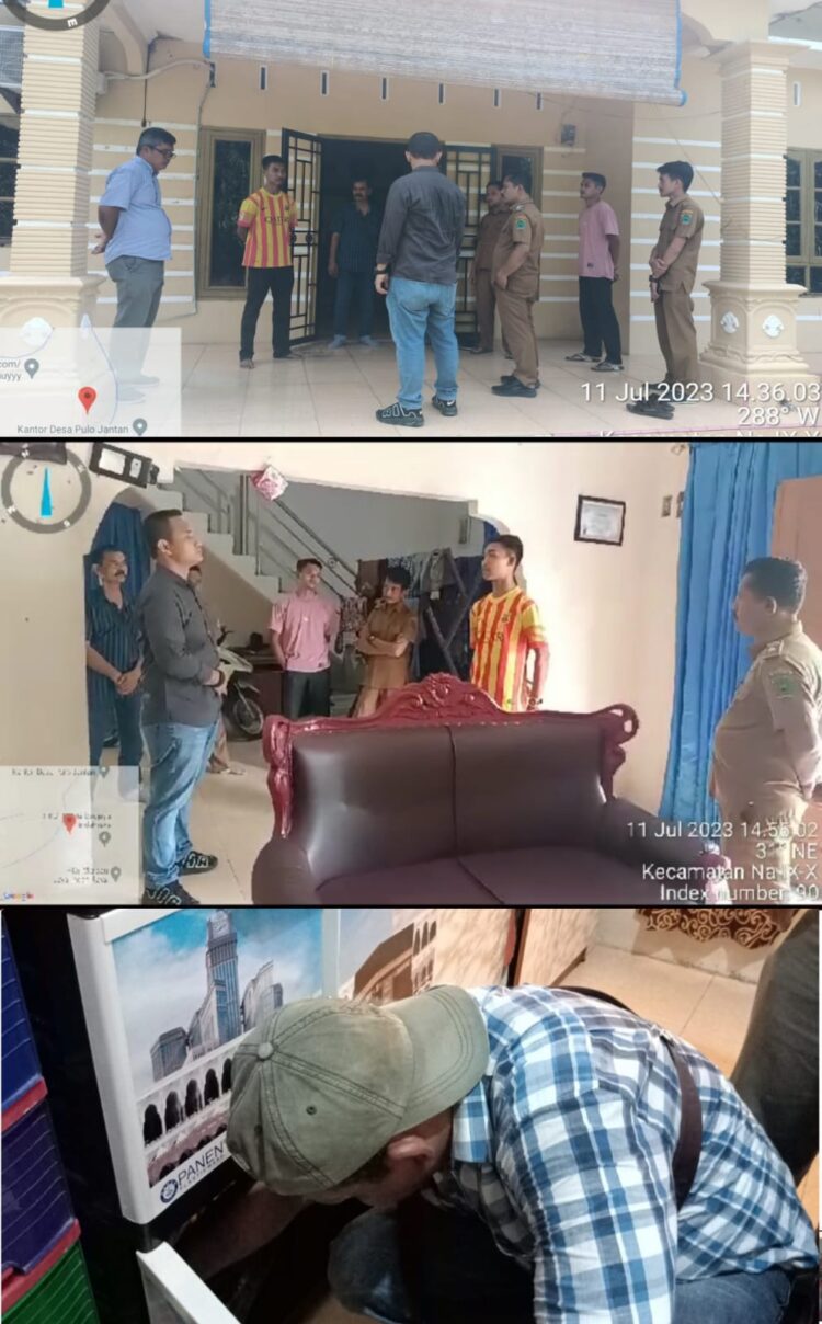 Penggrebekan rumah diduga bandar narkoba jenis sabu-sabu berinisial H di Dusun IX Bangun Sari II Desa Pulo Jantan Kecamatan NA IX-X Kabupaten Labuhanbatu Utara.