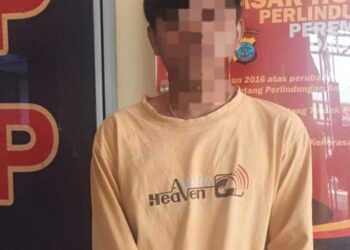 Pelaku AB (18), warga Kelurahan Kairagi Kecamatan Mapanget, sedangkan korban perempuan berumur 15 tahun