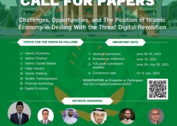 Konferensi "The 1st International Conference on Islamic Economy" atau disingkat ICIEc ini dilaksanakan secara virtual melalui aplikasi zoom meeting.