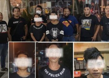 Pelaku penganiayaan masing-masing berinisial RP (18), warga Daluga Kelurahan Kombos Timur, BP (26), warga Daluga Kelurahan Kombos Timur dan AH (25), warga Banjer Kecamatan Tikala.