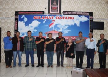 Kapolres Dairi AKBP Reihard H. Nainggolan, SH, S.I.K, MM terima kunjungan audensi dari Persatuan Merga Slima (PMS) di Polres Dairi
