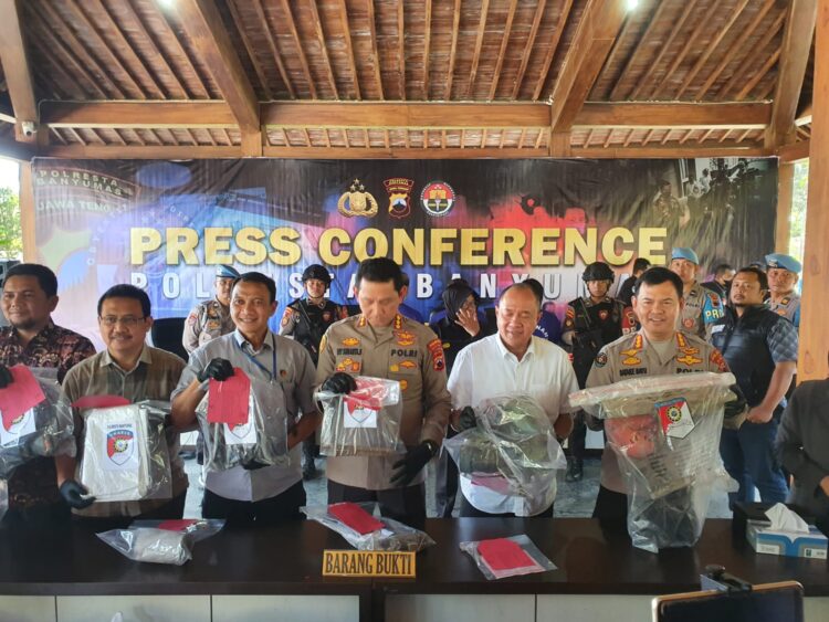 Kabid Humas Polda Jateng Kombes Pol. Satake Bayu pada keterangannya, Jumat (28/7/2023) di Polresta Banyumas saat konferensi pers.