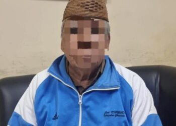 Pelaku berinisial MU (68), warga Desa Sea yang melakukan Perbuatan Cabul terhadap Korban perempuan berusia enam tahun di Desa Sea Kecamatan Pineleng