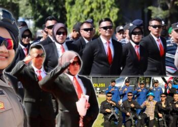 Iptu Anesthesia Aryan Putri S.T.rK dan 26 anggota Polda Jateng dilatih menjadi pasukan pengamanan VIP yang bertugas pada pemilu 2024 bertempat di Mapolda Jateng
